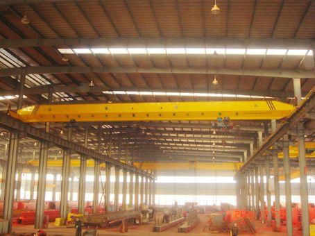 Single beam bridge crane