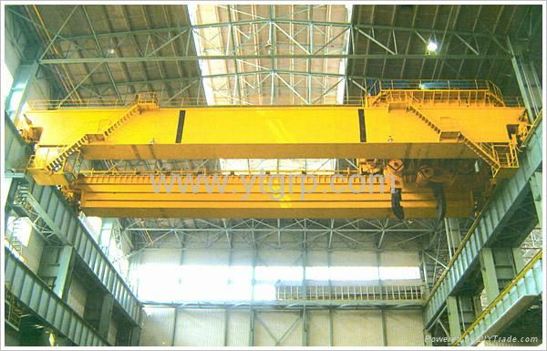 Heavy duty double beams overhead crane 5