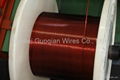 Polyimide-F46 compound film wrapped sintered copper wire