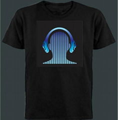 Flashing LED t-shirt