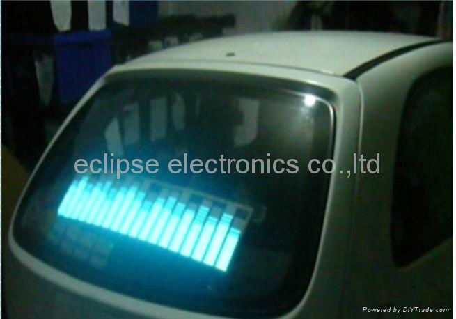 High quality EL car sticker light 2