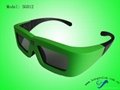 single brand active shutter 3D glasses specialized for 1 brand 1