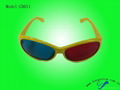 Popular Children red blue 3D glasses for movie 1