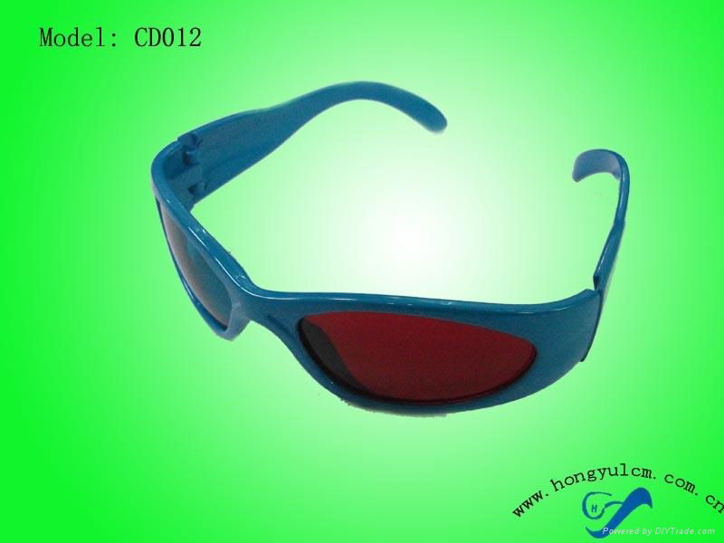 Popular Children red blue 3D glasses for movie 2