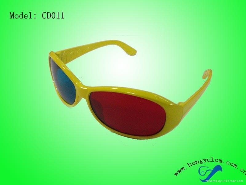 Popular Children red blue 3D glasses for movie 4