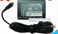 Dell PA-20 notebook charger 45W 19.5V 2.31A 7.4*5.0