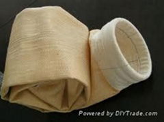 Polyester Nomex fiberglass filter bag for dust collector on sale