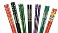 beautiful color bamboo chopstick 3