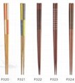 beautiful color bamboo chopstick 4
