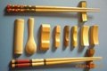 wooden chopsticks holder