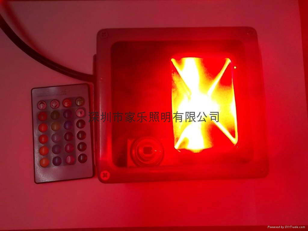 LED10WRGB泛光灯 新款防水等级IP66 4