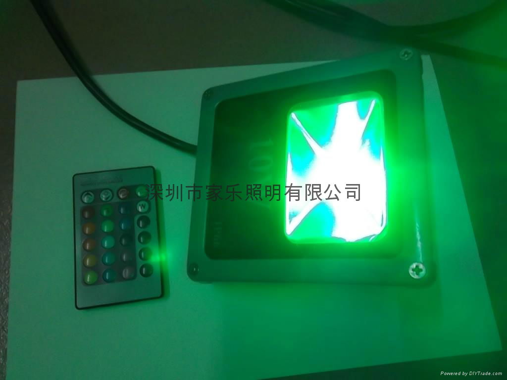 LED10WRGB泛光灯 新款防水等级IP66 5