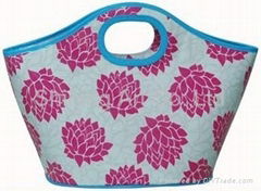 PVC cooler tote bag