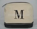 Canvas cosmetic bag 1