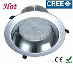 2012 hot sale UL/ CE / RoHS approvaled 18W UL led downlights