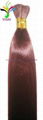 Human hair bulk hair extension