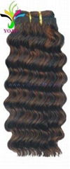 Remy human hair weft hair extension