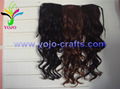 Human hair weaving hair extension  1