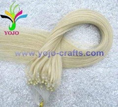 Micro loop remy human hair extension 