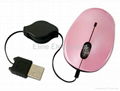 USB Retractable Mouse