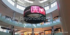 360 Circular  LED Video Screen  with P10mm Flexible LED Video Screen Tiles