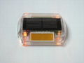 Solar road stud light