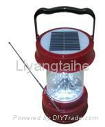 Solar camping light