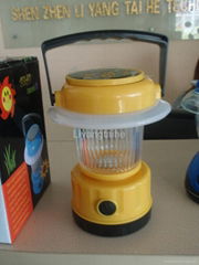 Solar camping light