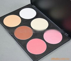 6-color powder blush portfolio Palette
