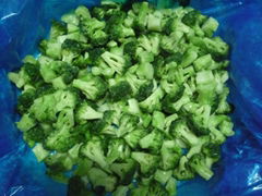 绿花菜切段