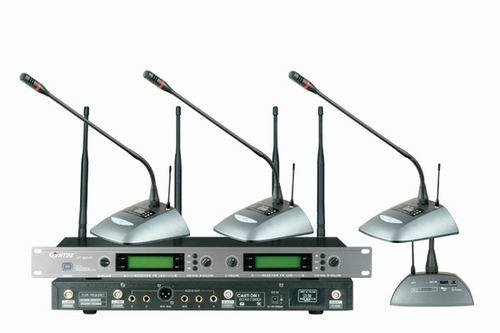 海天 HT-860UR一拖四专业无线会议话筒
