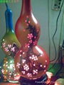 China specialities glass lamp craft