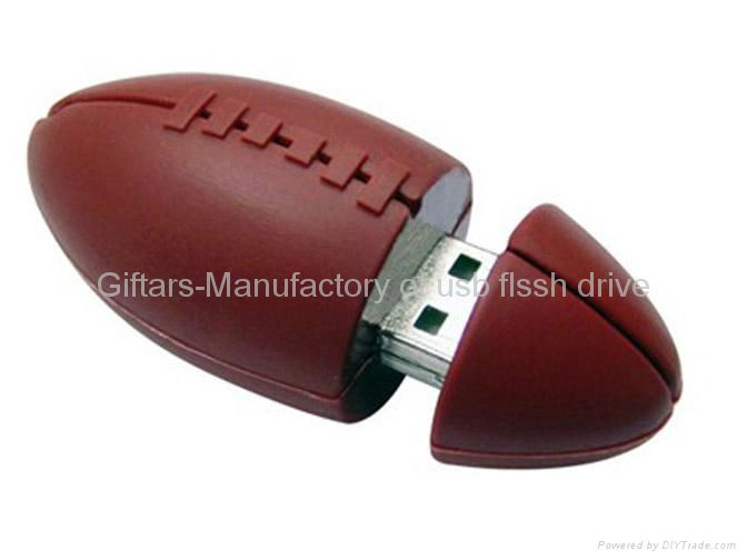 pvc usb flash memory with customized shape