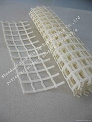 high strength pvc coating polyester geogrid 120/30kN