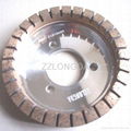 full segmented diamond wheel for straight line double edge