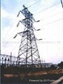 High voltage electric distribution tower