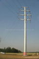 power transmission line steel tower