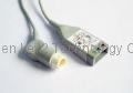 PH patient monitor three lead ECG trunk cable, TPU jacket