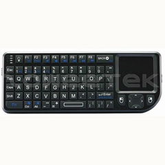 2.4G Ultra Mini Wireless Keyboard with Receiver and Touchpad