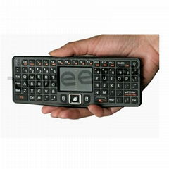 2.4G Ultra Mini Wireless Keyboard with Receiver and Touchpad