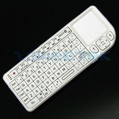 2.4G Ultra Mini Backlit Wireless Keyboard with Touchpad 