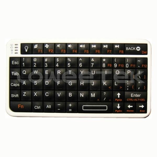 Ultra Mini Backlit Bluetooth Keyboard  2
