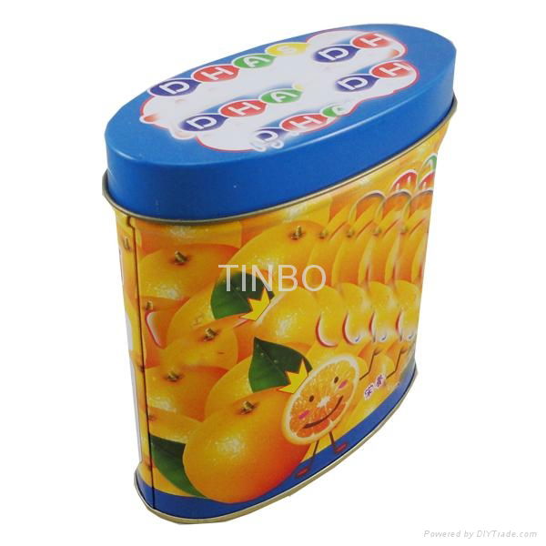 children sweet candy tin box