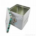 Square biscuit packing metal box 2