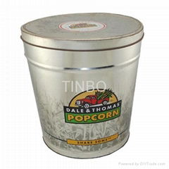 3.5 gallon popcorn tin bucket