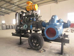 Diesel engine water pump set