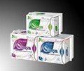 Active oxygen and anion sanitary napkins