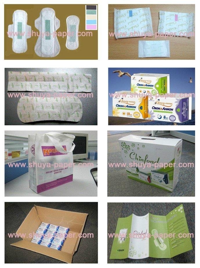 offer OEM service for high quality Active Oxygen and Anion sanitary napkins 4