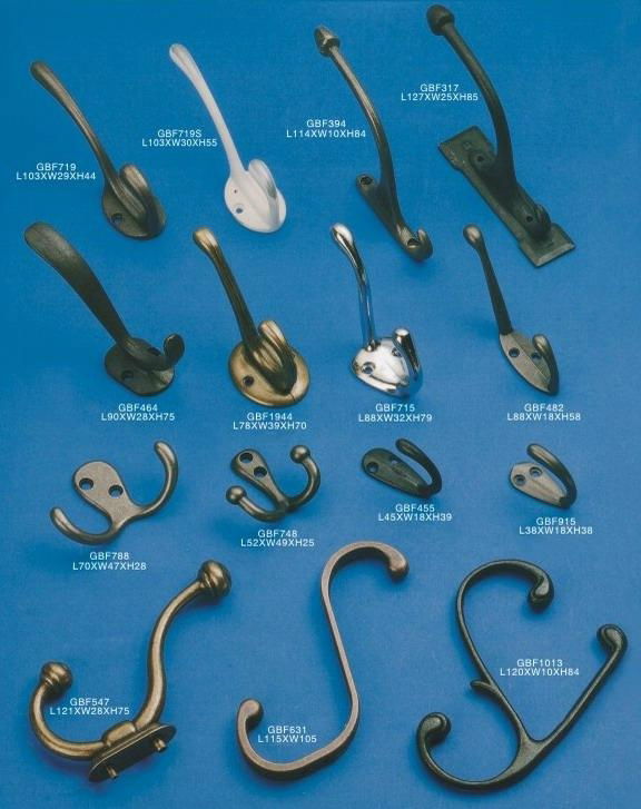 Zinc Alloy Clothes Hooks  2