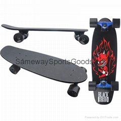 24*7 " inch longboard skateboard